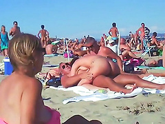 Couple Fucks At The Beach Public Sex